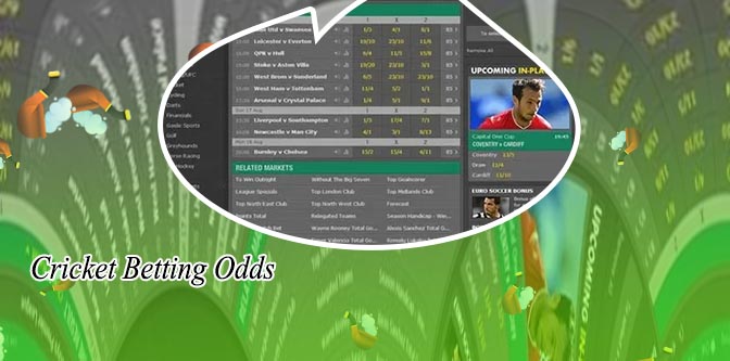 Cricket betting online odds and statistics