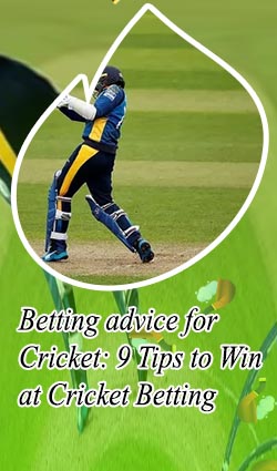 Tips for betting in cricket